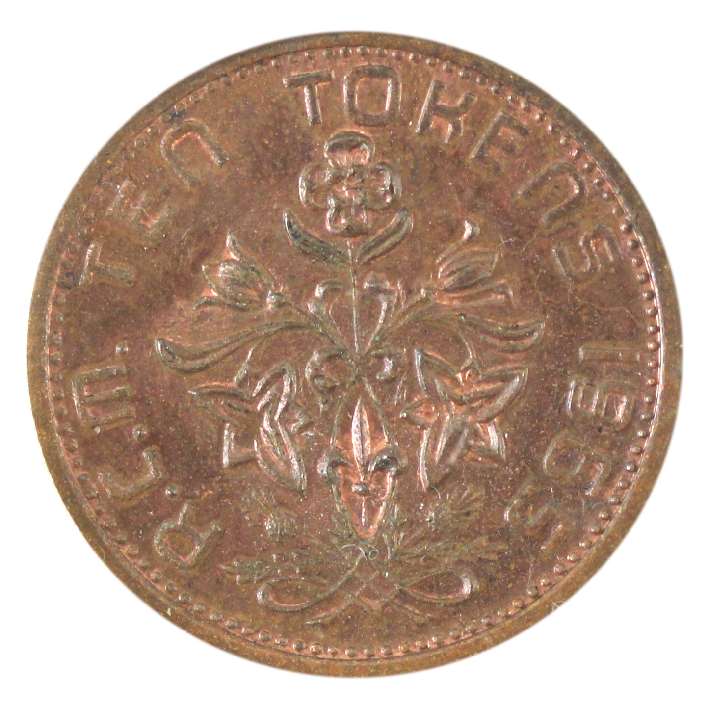 TT-10.1 1965 Ten Tokens Test Token CCCS Certified MS64