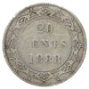 1888 Newfoundland 20-cents G-VG (G6) Scratched, marks, or impaired