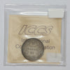 1872H Obv. 2 Canada 25-cents ICCS Certified AU55 (scratches)