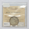 1880H Wide 0 Canada 25-cents ICCS Certified VF20 (cleaned)