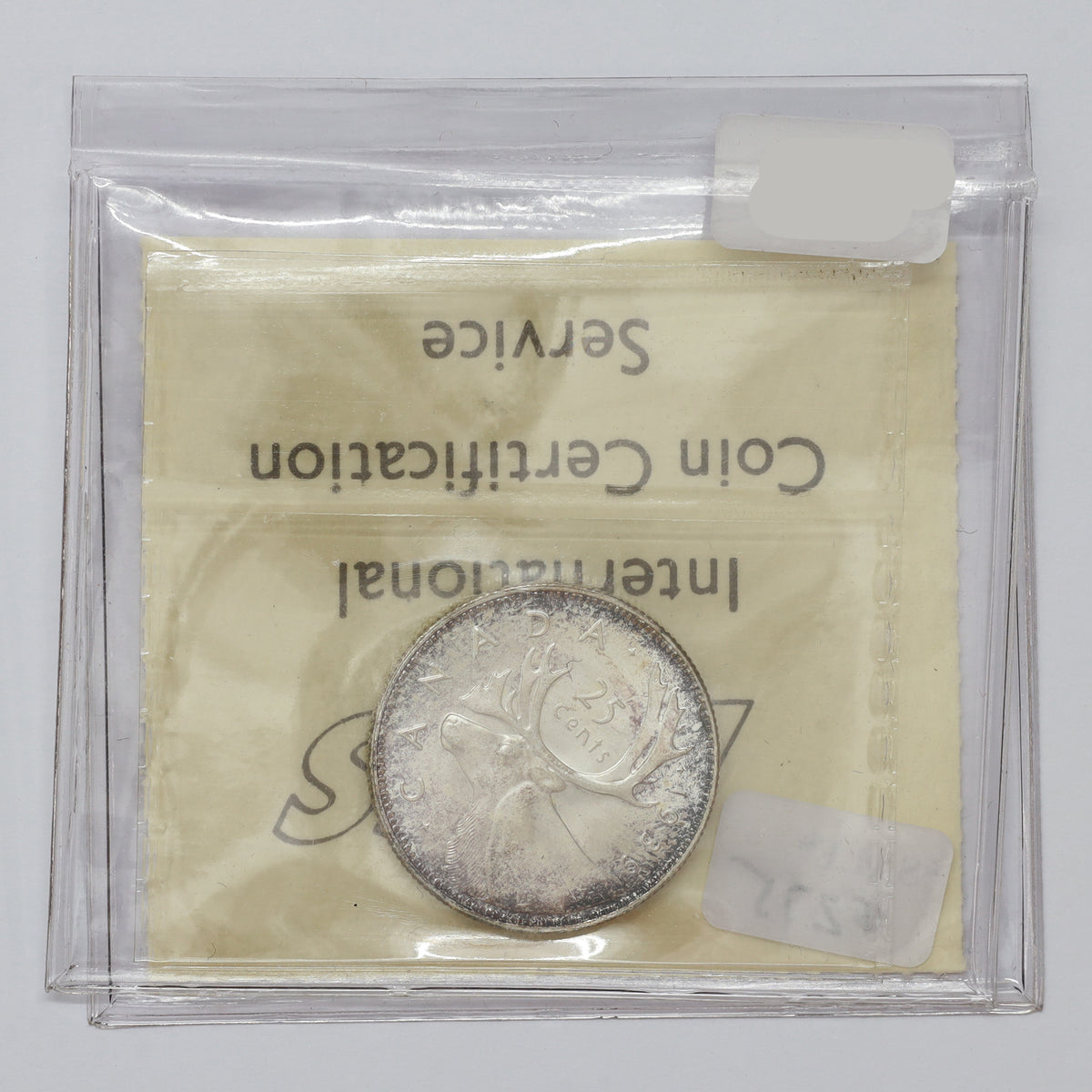 1939 Canada 25-cents ICCS Certified MS65 (lightly toned)