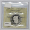 2021 100th Ann. Of Canada's Coat of Arms 50-cents PCCS Certified PF67 UHC (DOD)