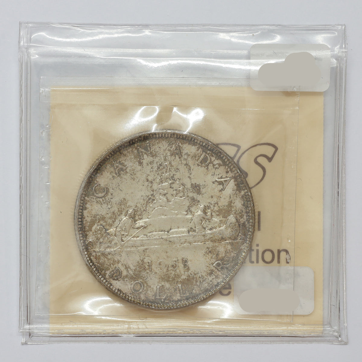 1953 NSF, SWL Canada Dollar ICCS Certified MS64 (toned)