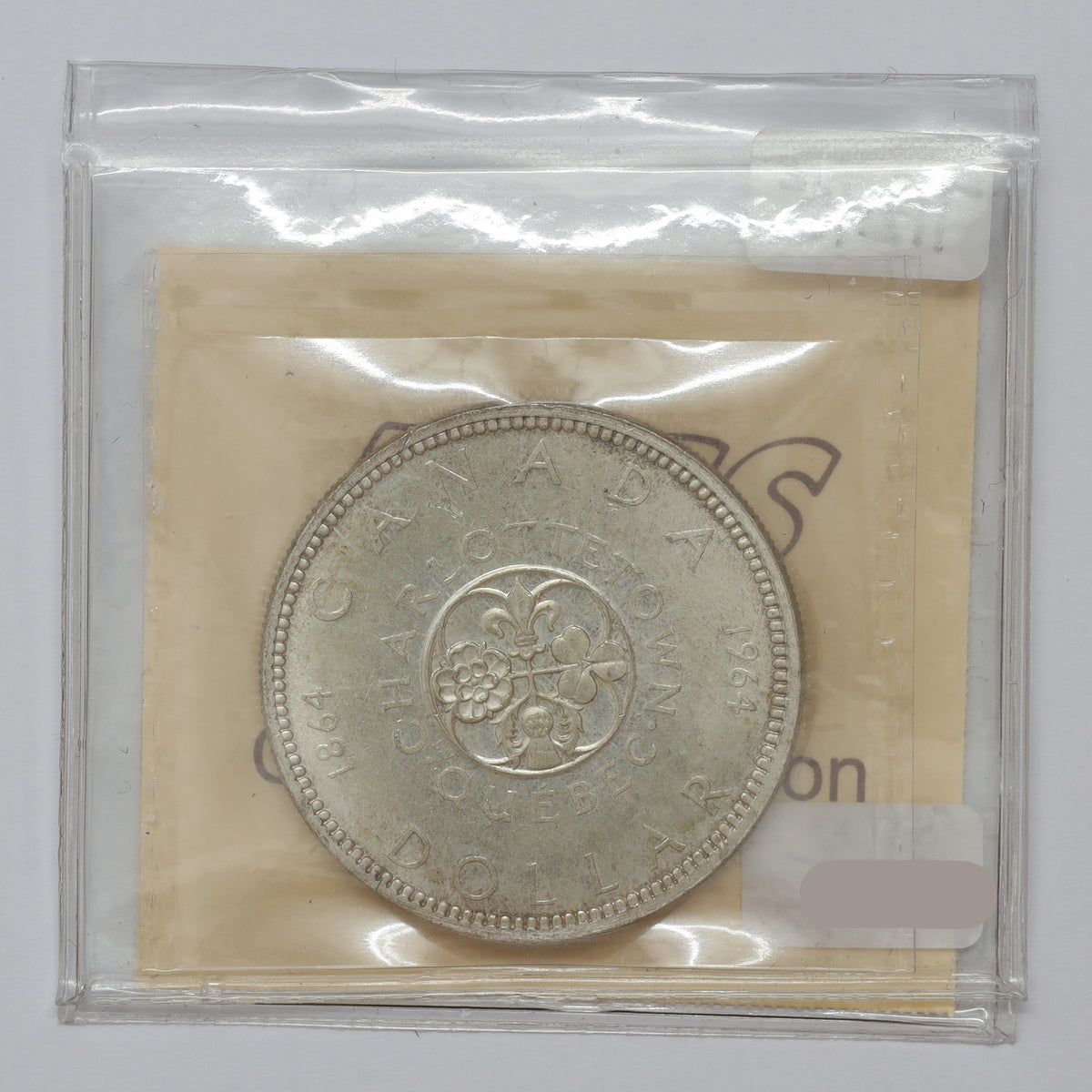1964 No Dot Canada Dollar ICCS Certified MS64 (toned)