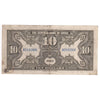 China 1923 10 Dollar Note, Pick #176e, Very Fine (hole)