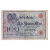 Germany 1908 100 Mark Note, Pick #33, Extra Fine (DOP)