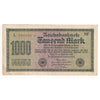 Germany 1922 1000 Mark Note, Pick #76, Extra Fine (DOP)
