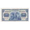 Germany 1949 10 Mark Note, Pick #16a, Extra Fine (DOP)