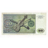 Germany 1977 20 Mark Note, Pick #32c, Extra Fine (DOP)