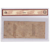 380-10-08-04 1858 International Bank of Canada $1, Fitch, BCS Certified F15 (holes)