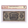 DC-18b 1911 Dominion $1 Various-Boville, Green Line, F, A, BCS Cert. VG8 (holes, tears)