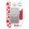 (Pre-Order) 2026 Premium Bullion: 1oz. 99.99% Pure Silver Bar in Proudly Canadian Packaging (No Tax)