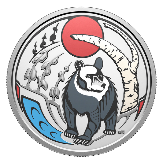 2026 Canada $15 Clan Animals: Bear Fine Silver (No Tax)