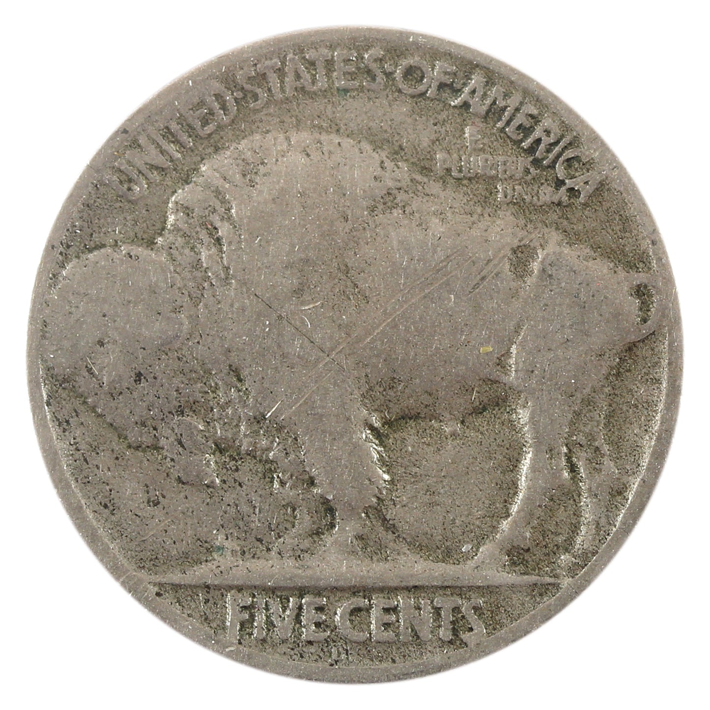 1918 D USA Nickel VG-F (VG10) $