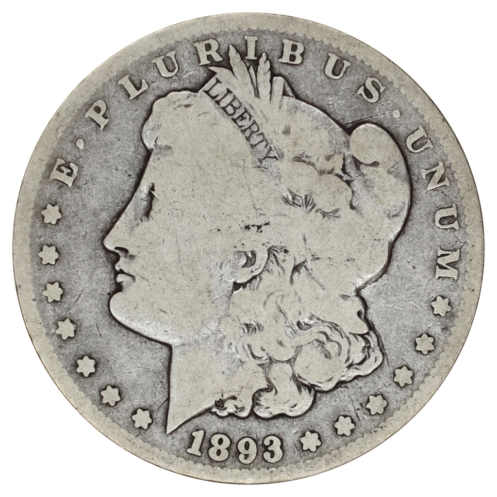 1893 CC USA Dollar Very Good (VG8) $