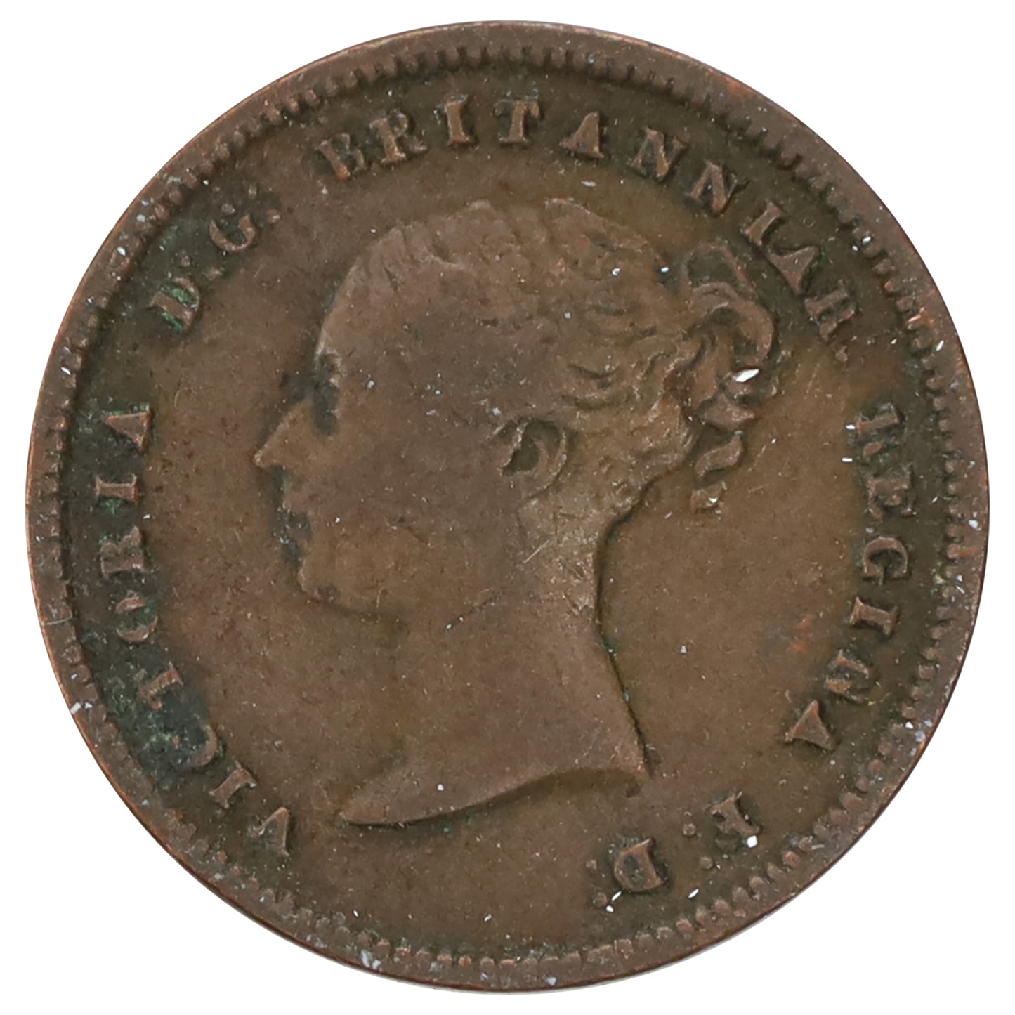 Great Britain 1844 1/2 Farthing Very Fine (VF20)