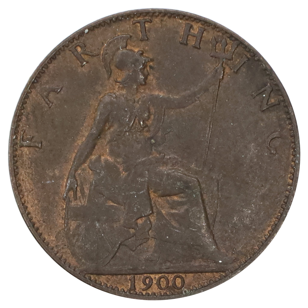 Great Britain 1900 Farthing EF-AU (EF45)