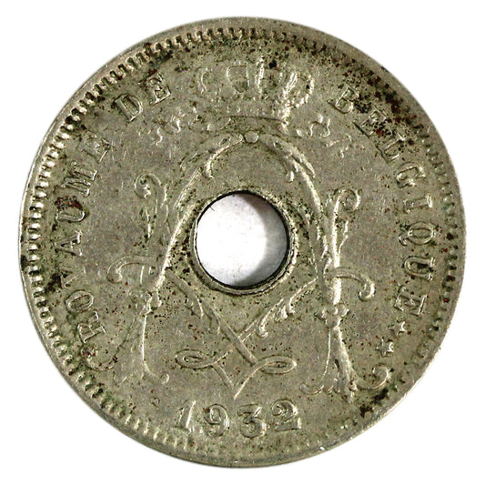 Belgium 1932 French 5 Centimes Extra Fine (EF40) $
