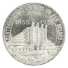 Belgium 1935 Railway Centennial, French 50 Francs Brilliant Uncirculated (MS63) $
