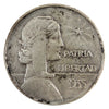 Cuba 1935 1 Peso Almost Uncirculated (AU-50) $