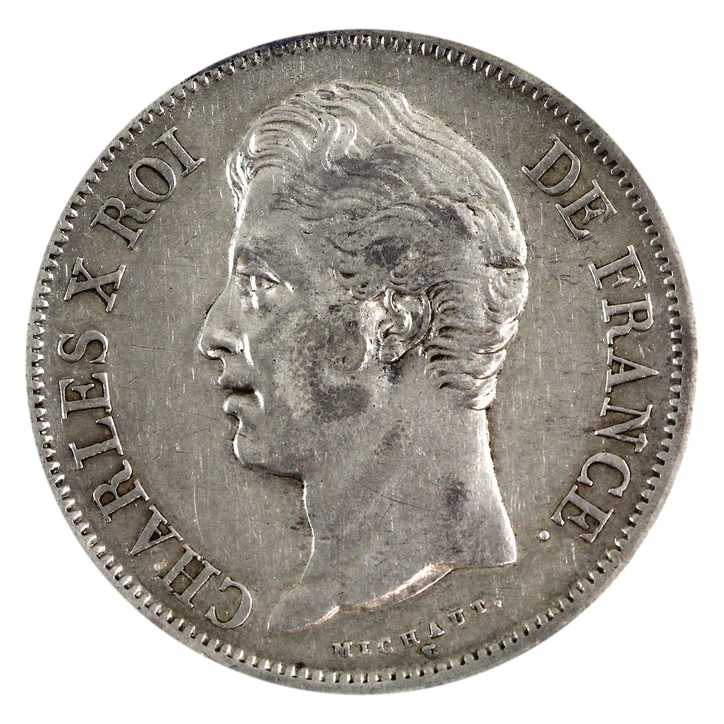 France 1828K 5 Francs VF-EF (VF30) $