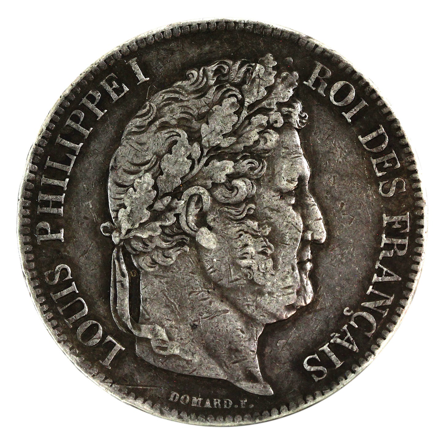 France 1833BB 5 Francs Extra Fine (EF40) $