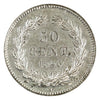 France 1846A 50-cent EF-AU (EF45) $