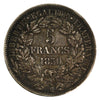 France 1850A 5 Francs Extra Fine (EF40) $