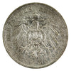 German States 1907E Saxony 5 Marks VF-EF (VF30) $