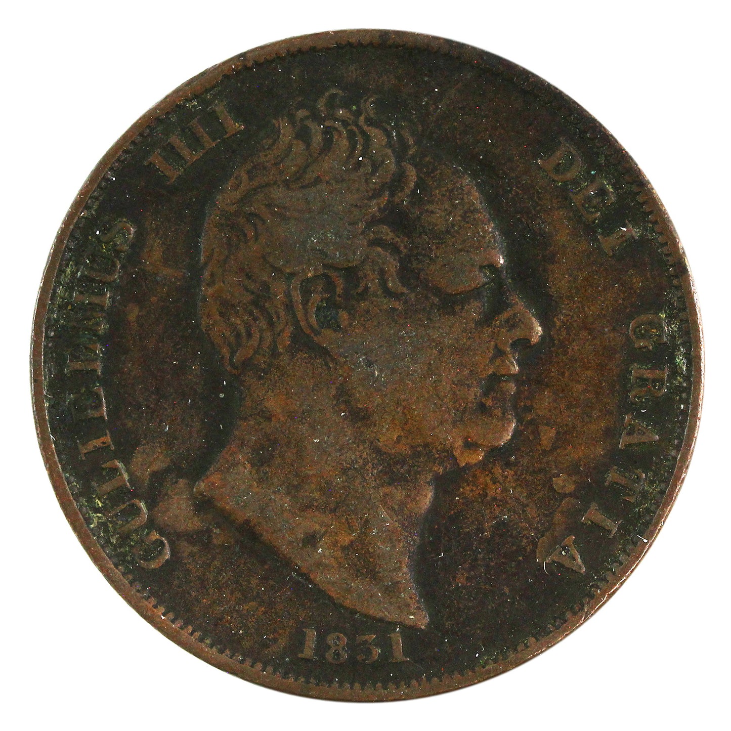 Great Britain 1831 Penny F-VF (F15) $