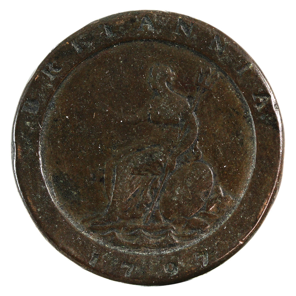 Great Britain 1797 George III 2 Pence Very Good (VG8) $