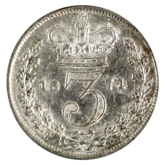 Great Britain 1873 3 Pence EF-AU (EF45) $
