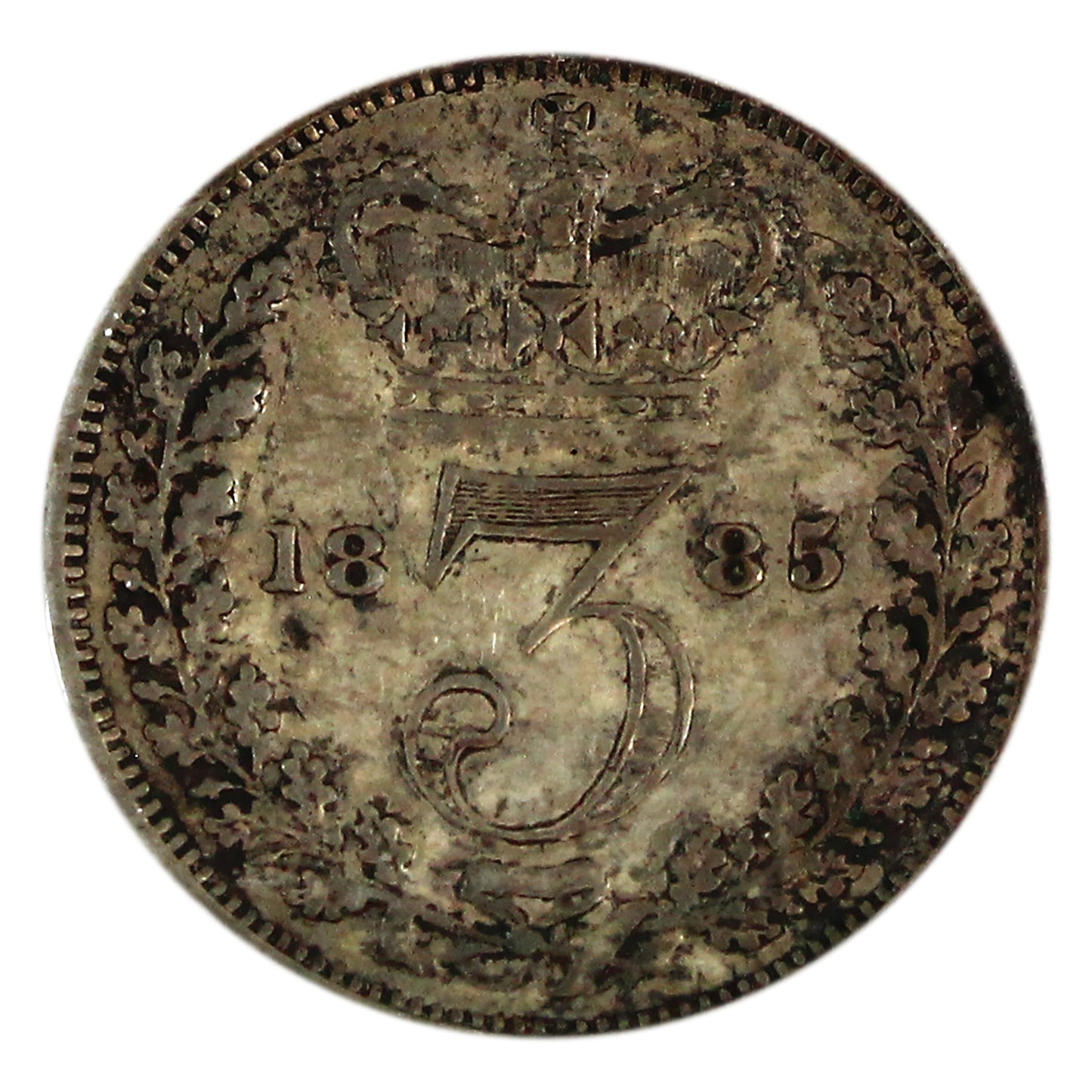 Great Britain 1885 3 Pence VF-EF (VF30) $