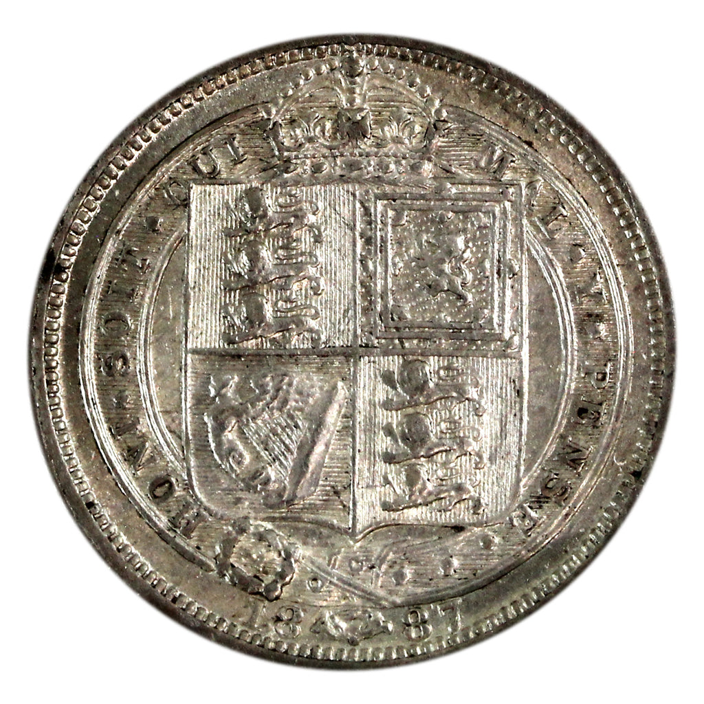 Great Britain 1887 Jubilee 6 Pence EF-AU (EF45) $