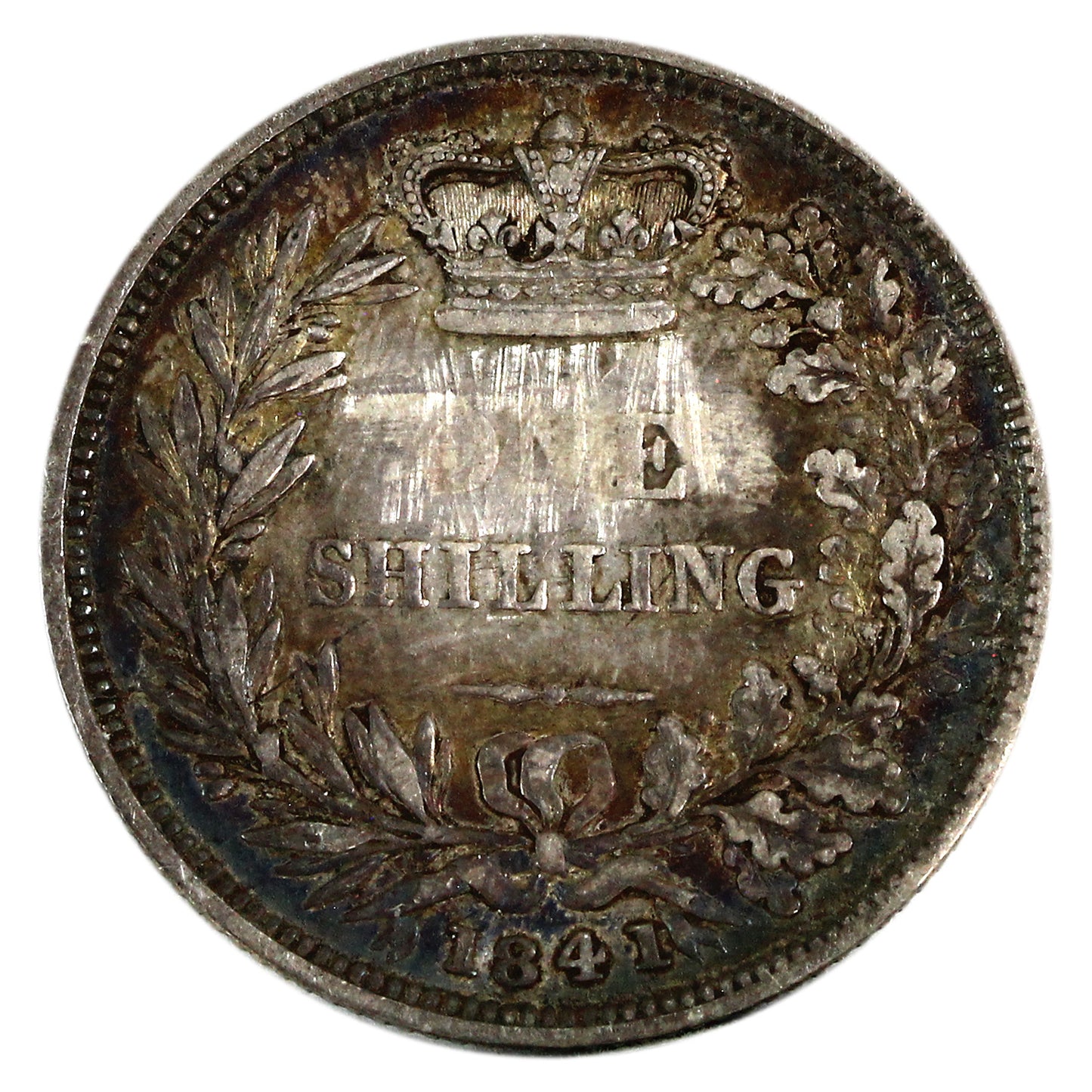 Great Britain 1841 Shilling Fine (F12) $