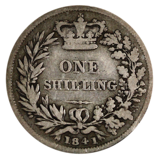 Great Britain 1841 Shilling Very Good (VG8) $