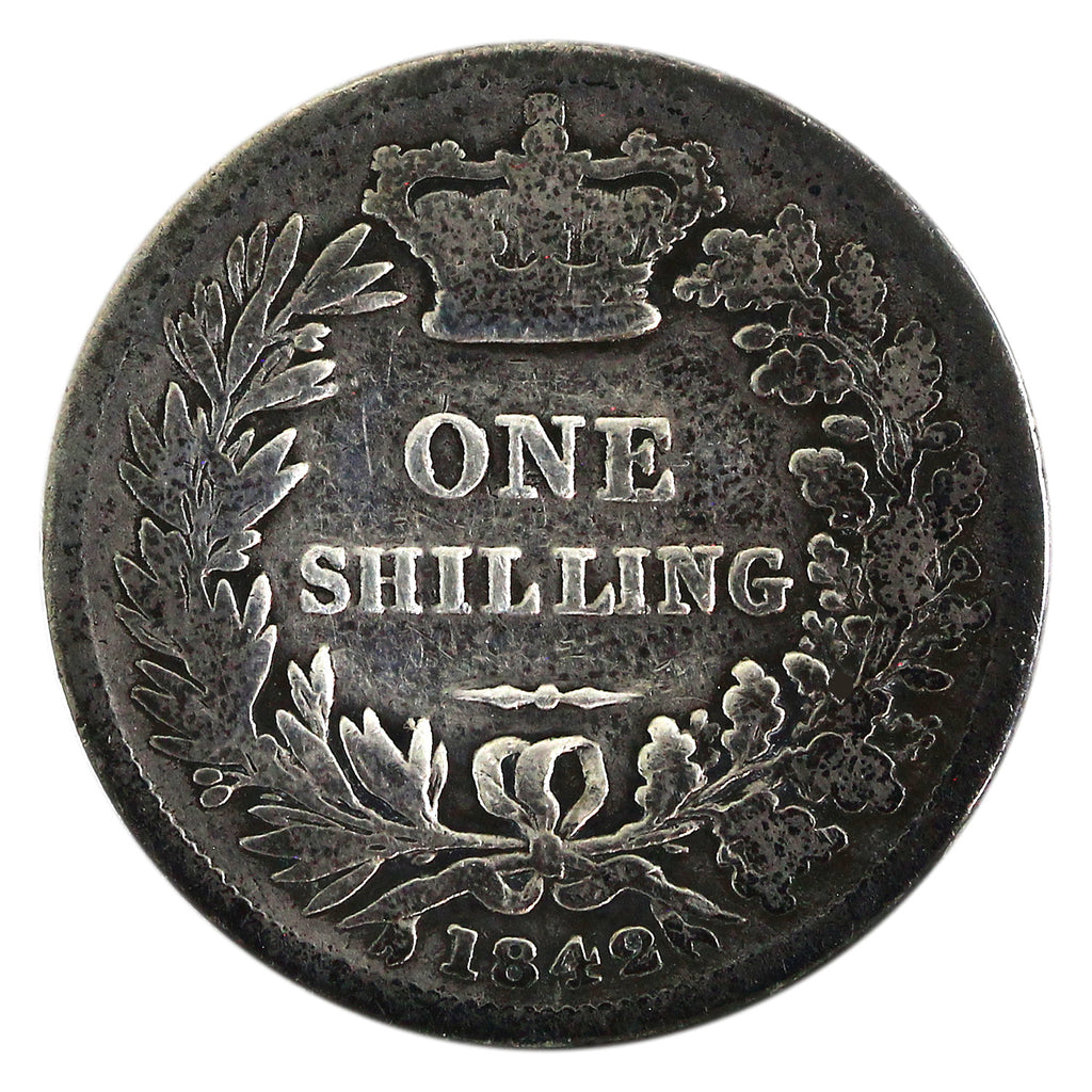 Great Britain 1842 Shilling G-VG (G6) $
