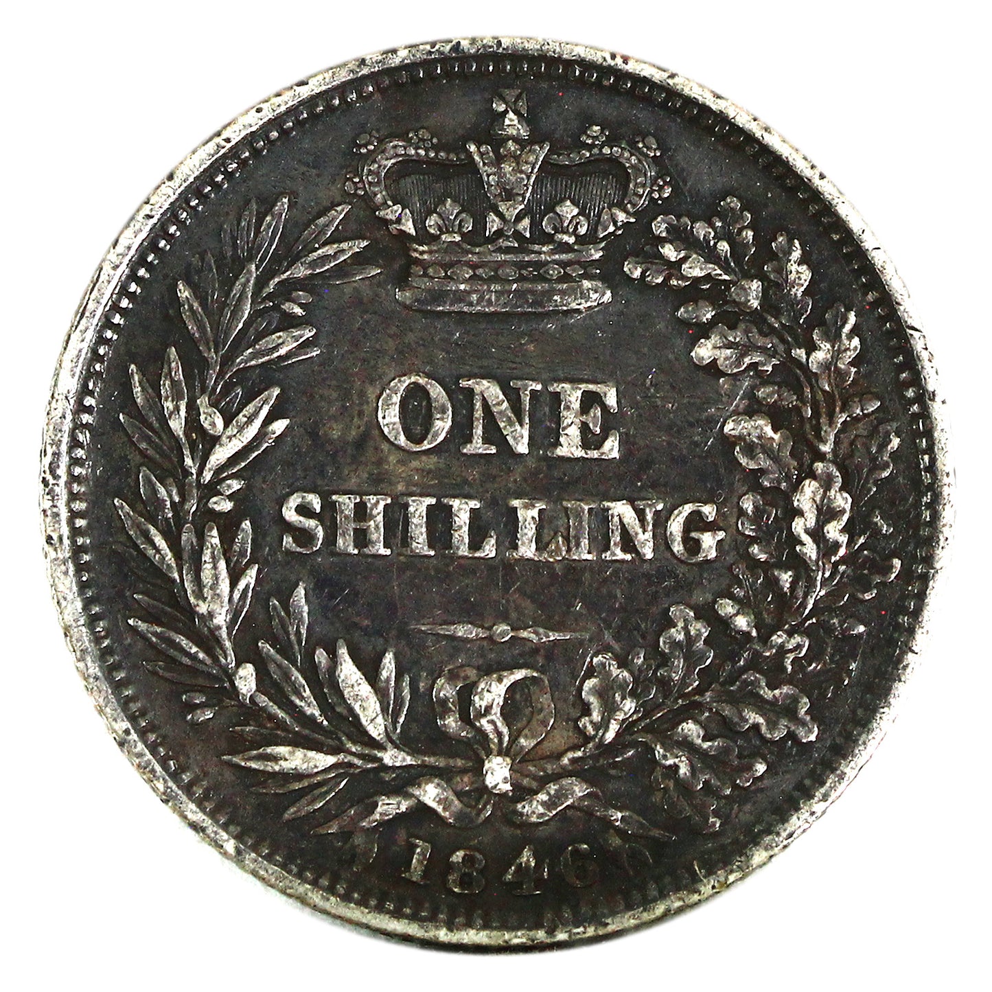 Great Britain 1846 Shilling Very Fine (VF20) $