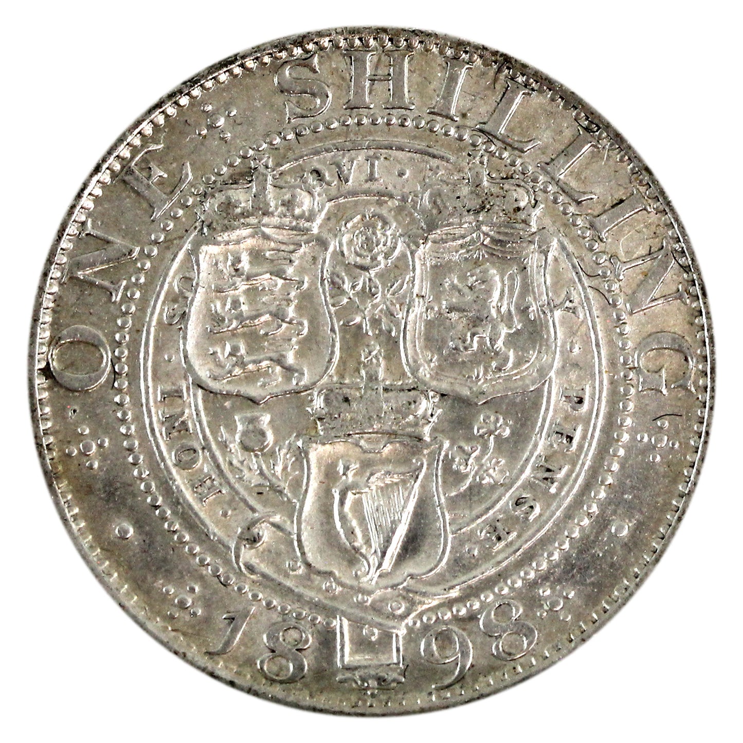 Great Britain 1898 Shilling Extra Fine (EF40) $