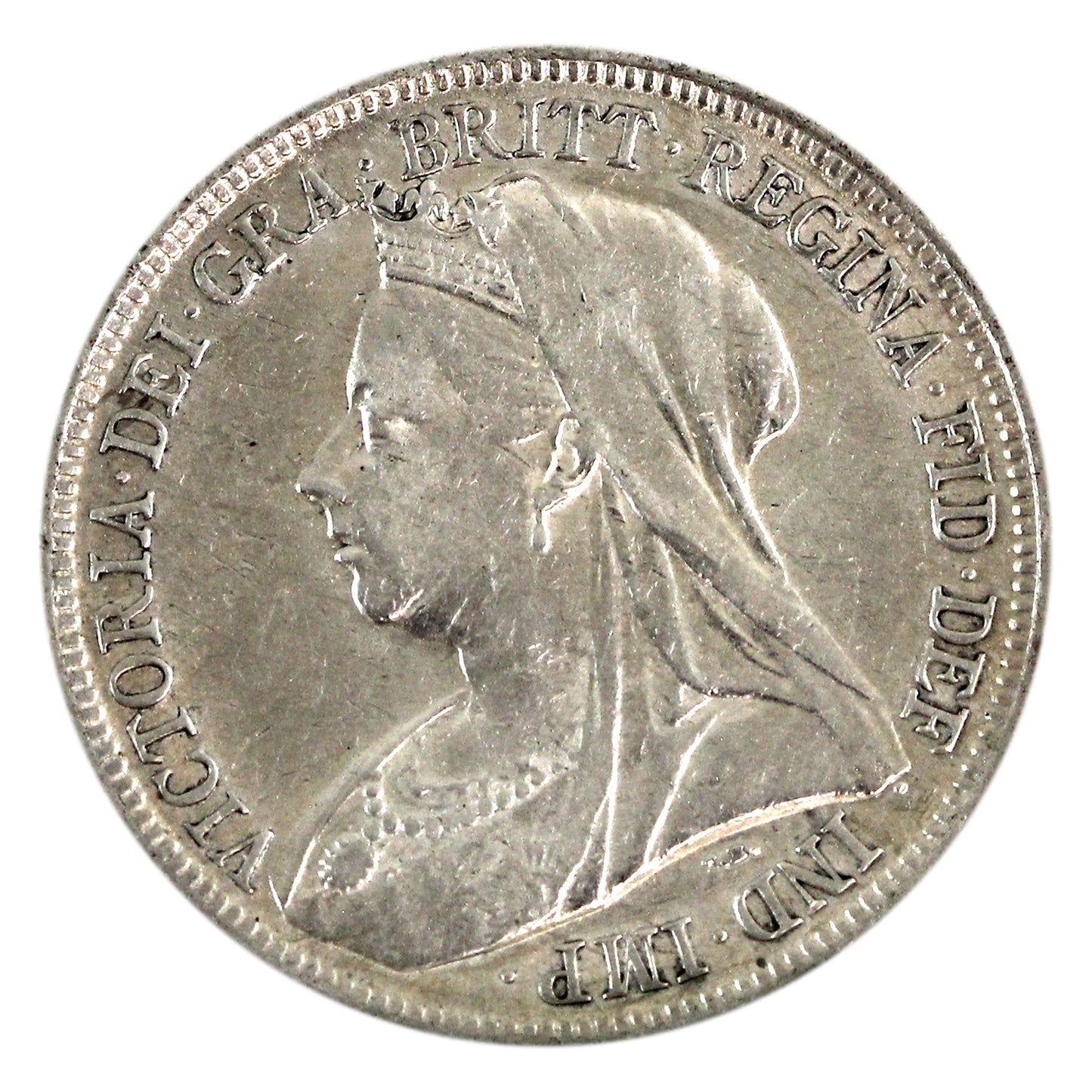 Great Britain 1898 Shilling Extra Fine (EF40) $