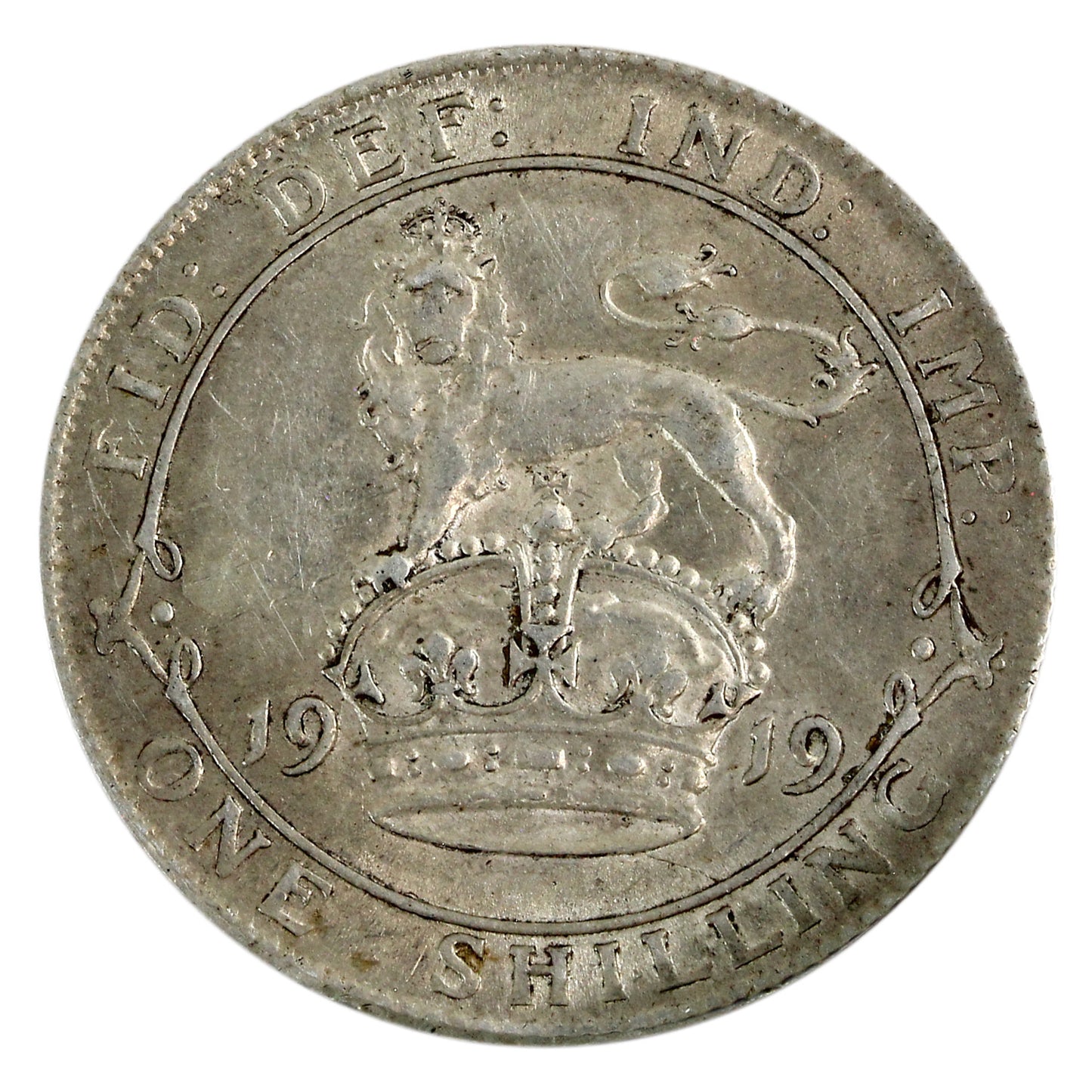 Great Britain 1919 Shilling Uncirculated (MS60) $