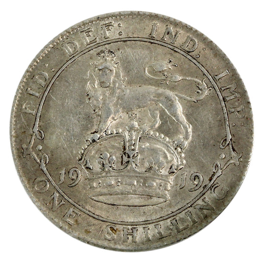 Great Britain 1919 Shilling Uncirculated (MS60) $