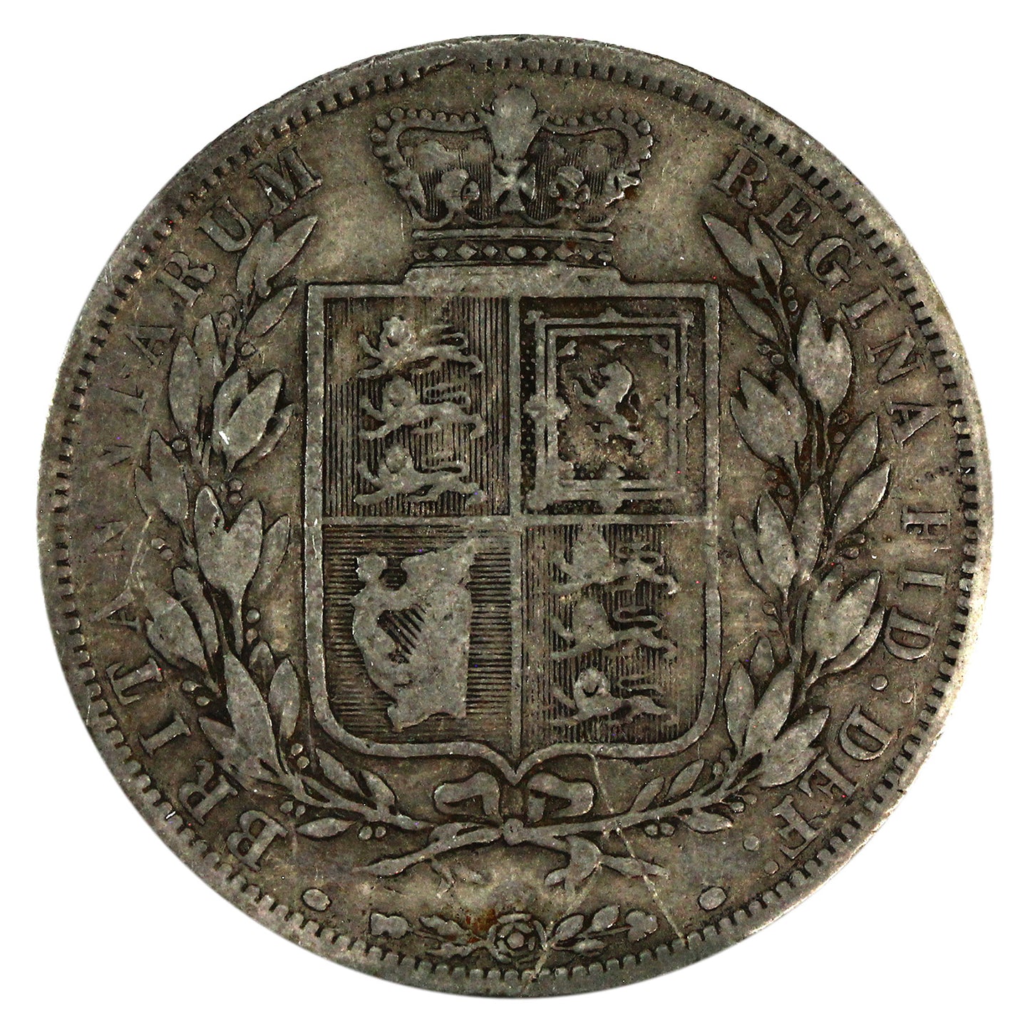 Great Britain 1882 1/2 Crown Very Good (VG8) $