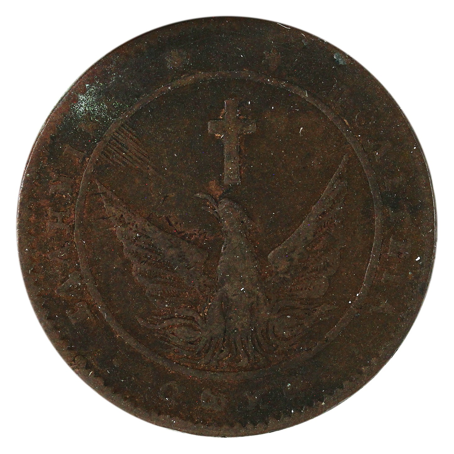 Greece 1828 5 Lepta Fine (F12) $