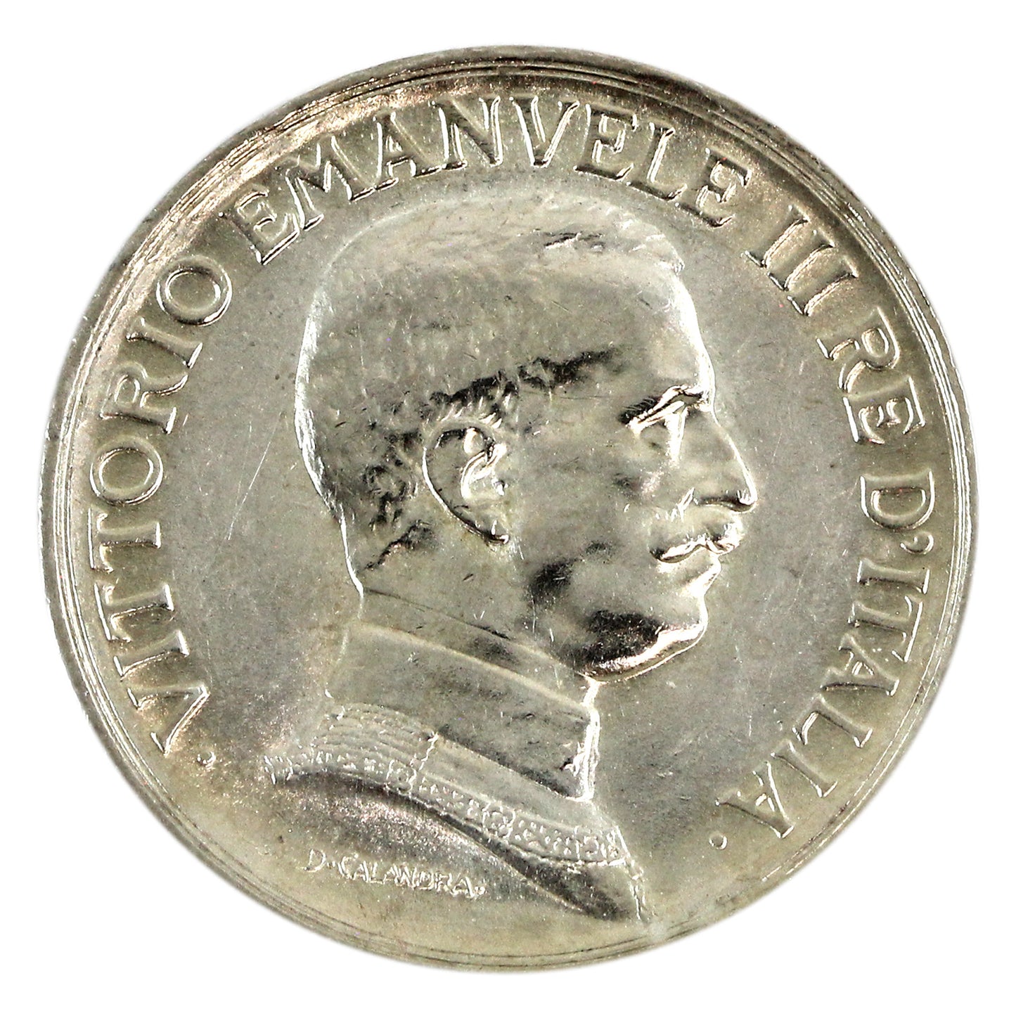 Italy 1917R Lira AU-UNC (AU55) $