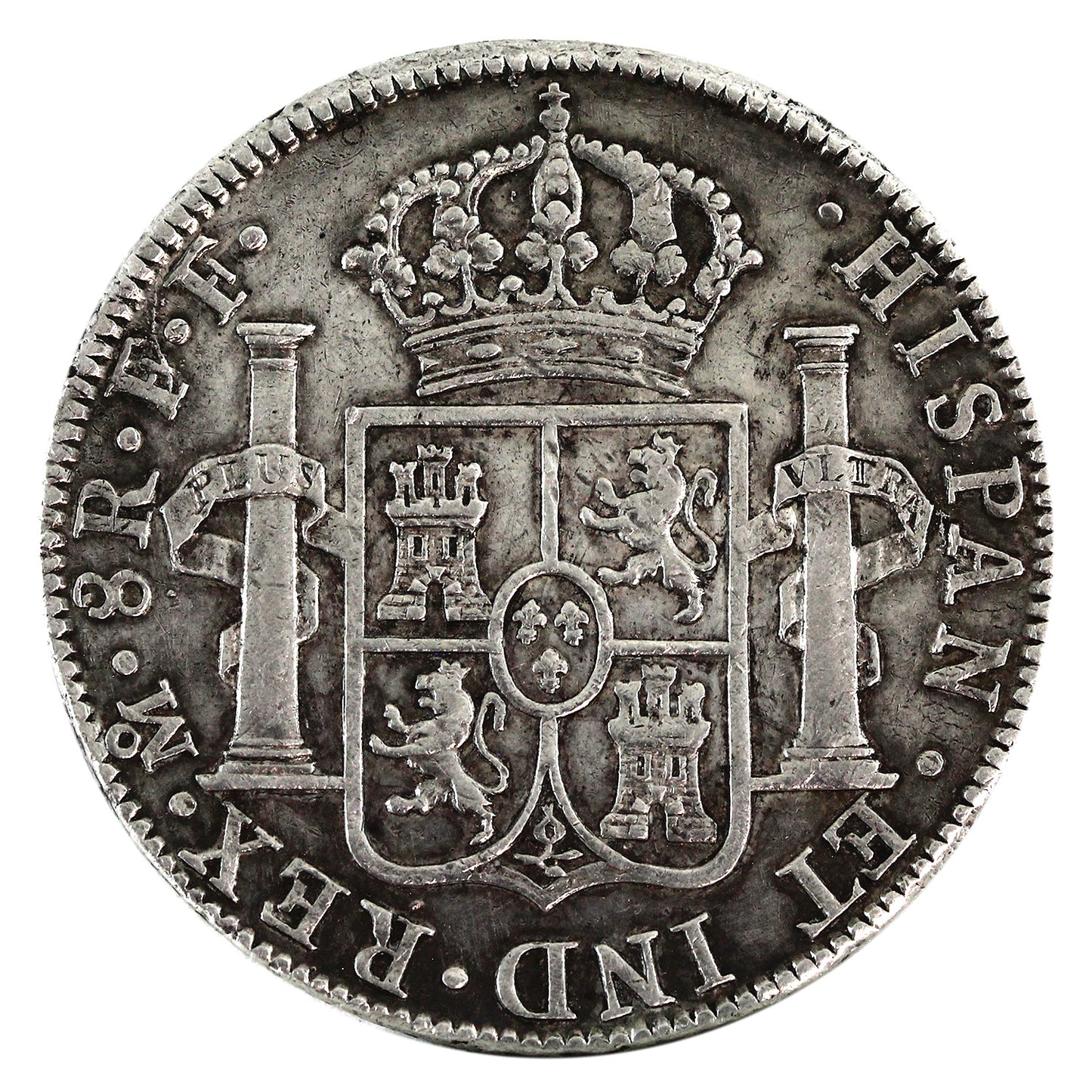 Mexico 1779FF MO 8 Reales Extra Fine (EF40) $