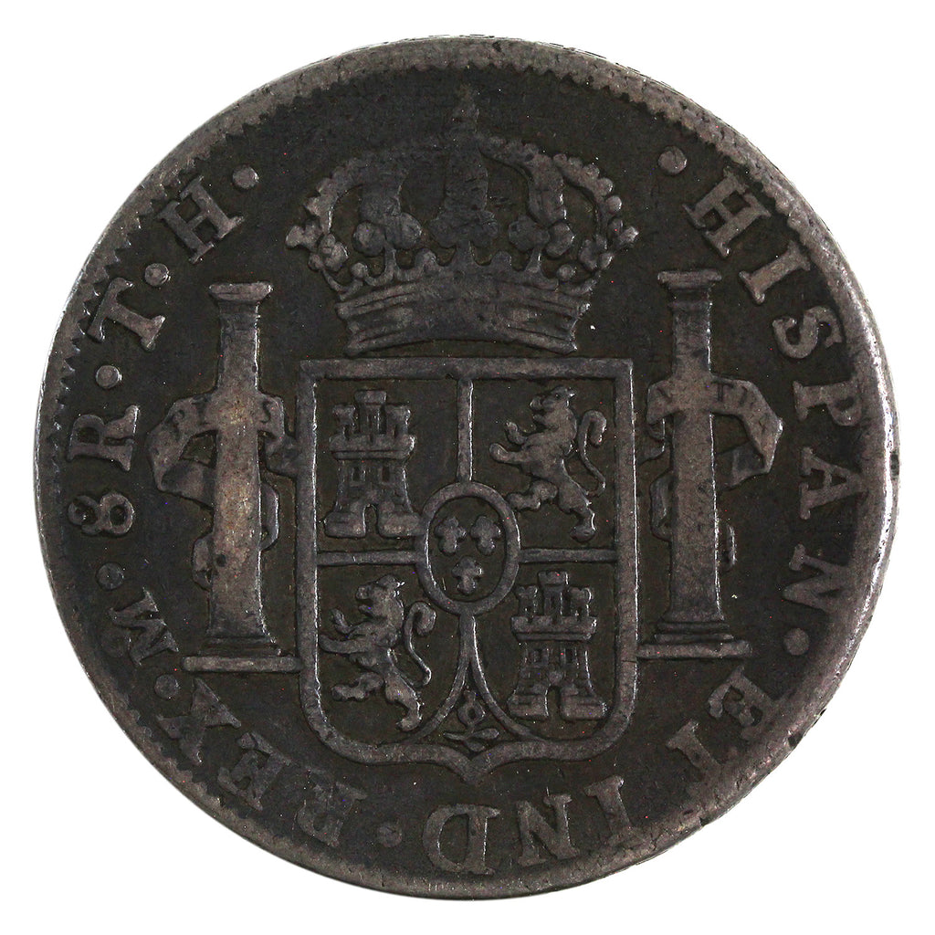 Mexico 1809MO TH 8 Reales Very Fine (VF20) $