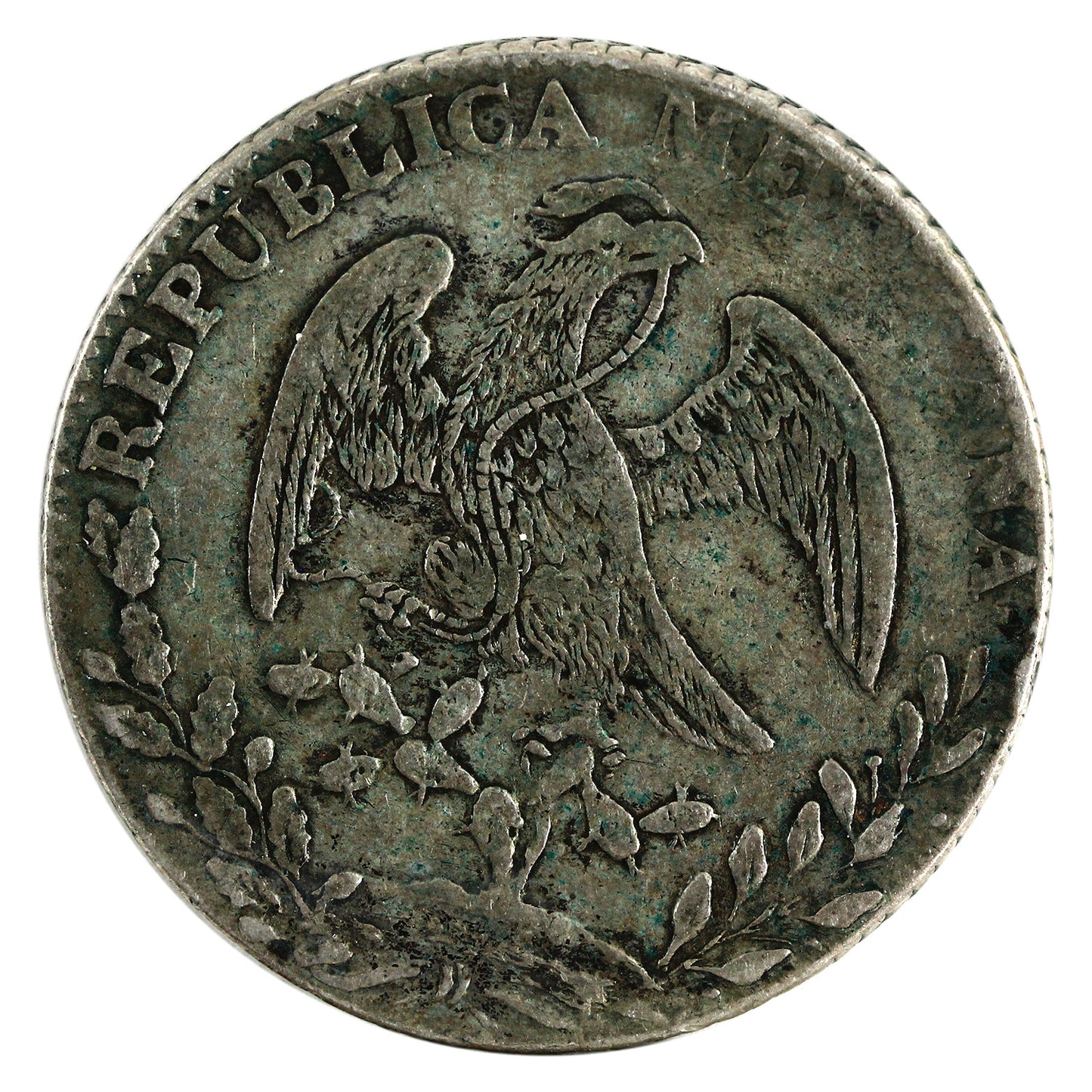 Mexico 1849GO PF 8 Reales VF-EF (VF30) $