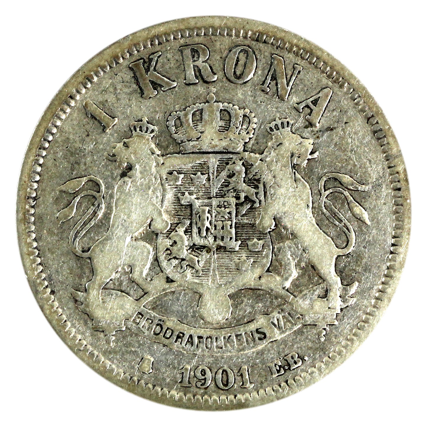 Norway 1901 Krone Extra Fine (EF-40) $