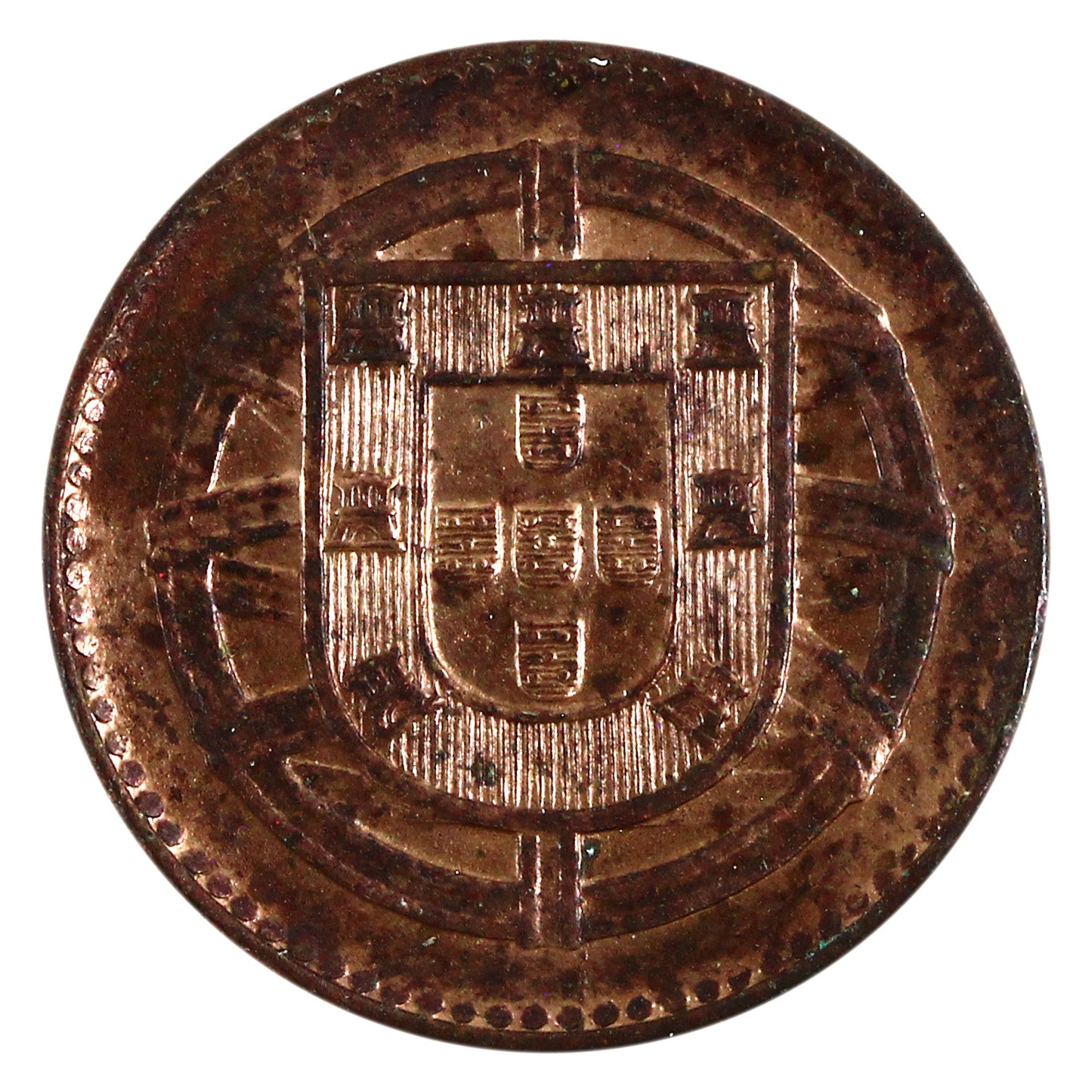 Portugal 1921 1 Centavo Uncirculated (MS-60) $